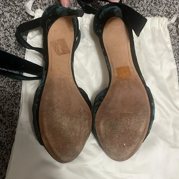 Velvet Bow Accent Clarita Heels - Picture 7 of 8